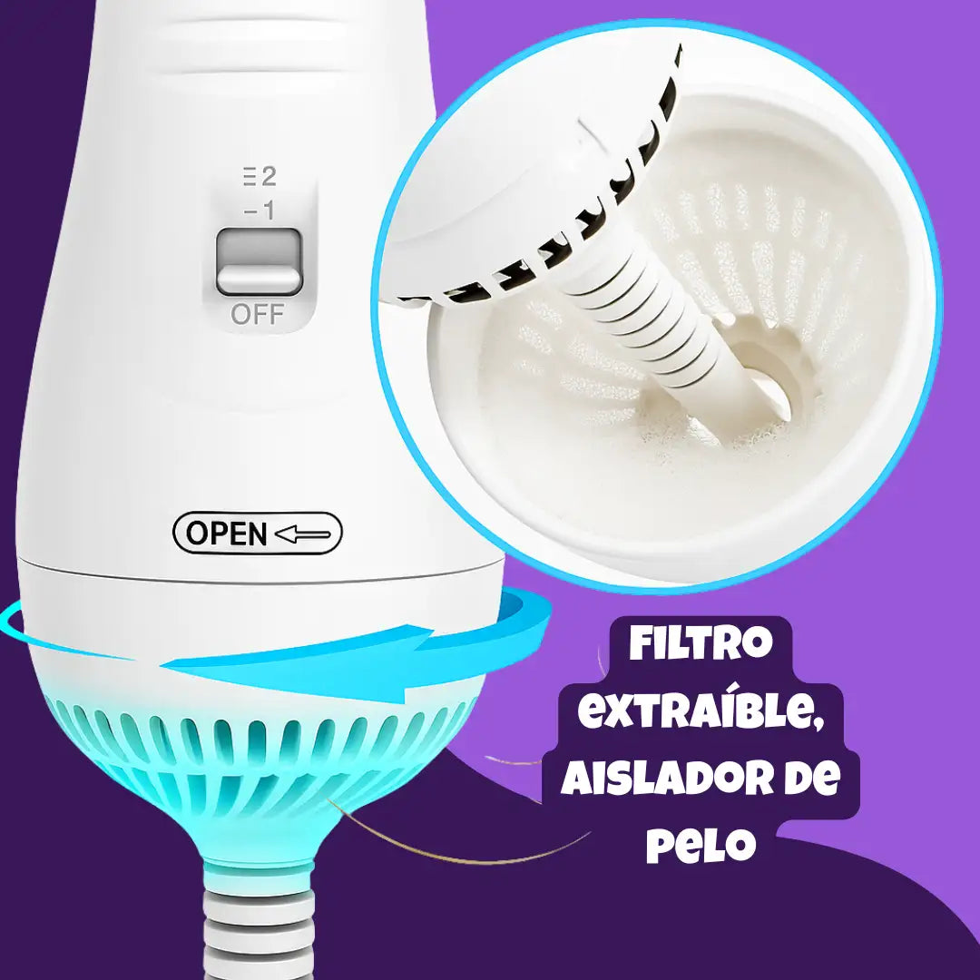 Cepillo Secador para Mascotas 2en1