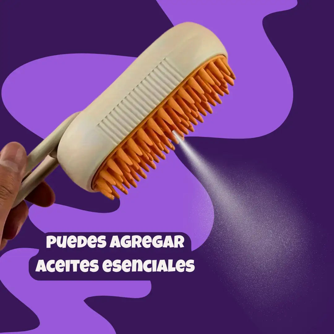 Cepillo de Vapor para Mascotas