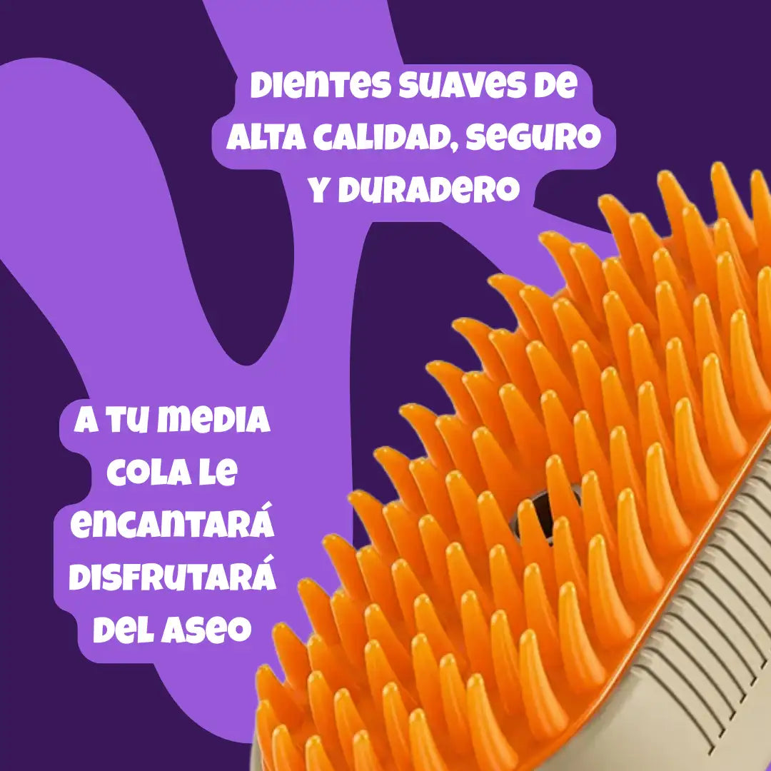 Cepillo de Vapor para Mascotas