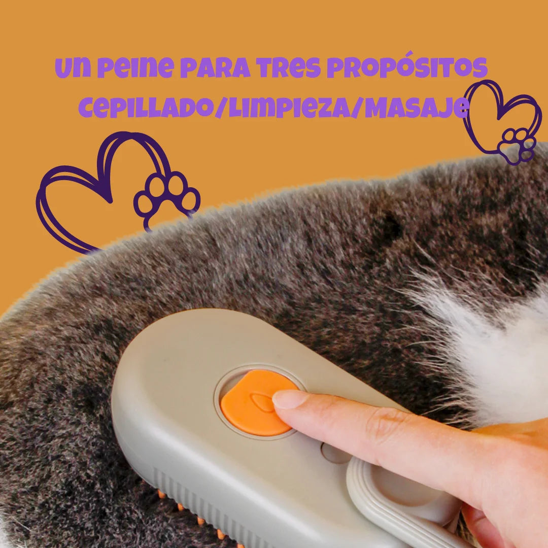 Cepillo Humidificador para Mascotas