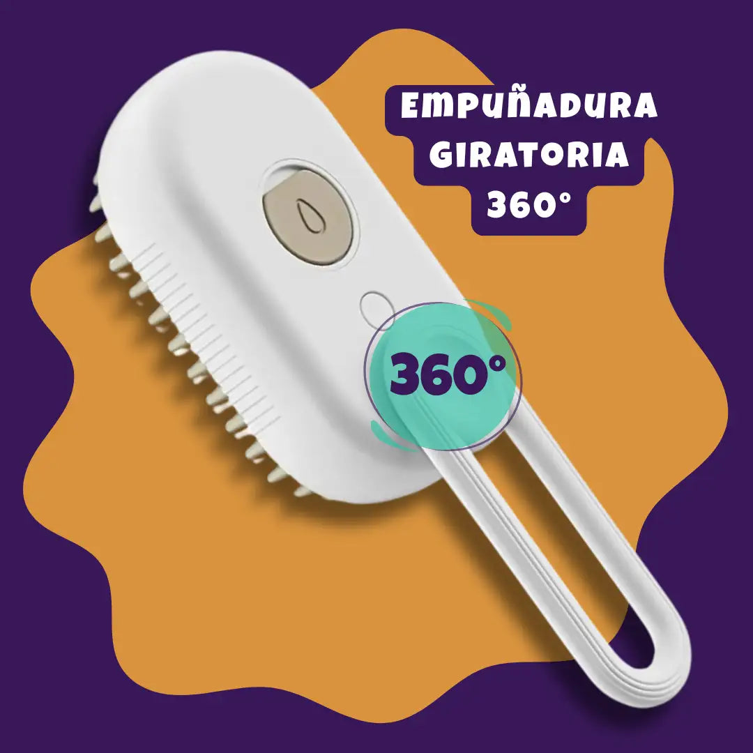 Cepillo de Vapor para Mascotas